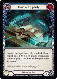 Tome of Duplicity - Uprising - Flesh and Blood TCG card