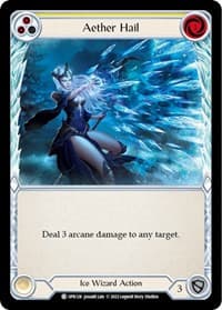 Aether Hail (Yellow) - Uprising - Flesh and Blood TCG card