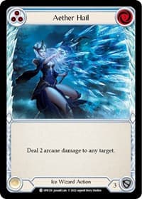 Aether Hail (Blue) - Uprising - Flesh and Blood TCG card