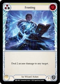 Frosting (Yellow) - Uprising - Flesh and Blood TCG card