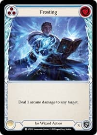 Frosting (Blue) - Uprising - Flesh and Blood TCG card