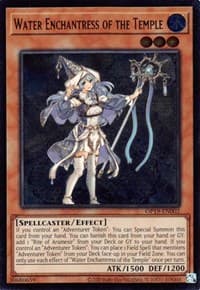 Water Enchantress of the Temple (UTR) - OTS Tournament Pack 19 - YuGiOh card