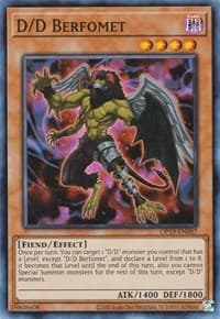 D/D Berfomet - OTS Tournament Pack 19 - YuGiOh card