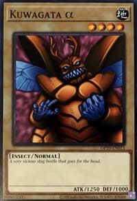 Kuwagata Alpha - OTS Tournament Pack 19 - YuGiOh card