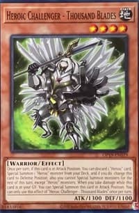 Heroic Challenger - Thousand Blades - OTS Tournament Pack 19 - YuGiOh card