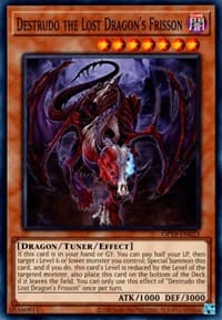 Destrudo the Lost Dragon's Frisson - OTS Tournament Pack 19 - YuGiOh card