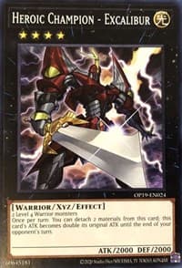 Heroic Champion - Excalibur - OTS Tournament Pack 19 - YuGiOh card