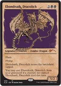 Ebondeath, Dracolich (Showcase) - Secret Lair Drop Series - Magic: The Gathering card
