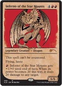Inferno of the Star Mounts (Showcase) - Secret Lair Drop Series - Magic: The Gathering card