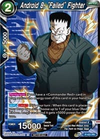Android 8, "Failed" Fighter (Championship Pack 2022 Vol.2) - Promotion Cards - Dragon Ball Super: Masters card
