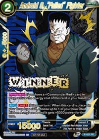 Android 8, "Failed" Fighter (Championship Pack 2022 Vol.2) (Winner Gold Stamped) - Promotion Cards - Dragon Ball Super: Masters card