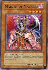 Maiden of Macabre - The Duelist Genesis - YuGiOh card