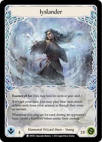 Iyslander // Searing Emberblade - Uprising - Flesh and Blood TCG card