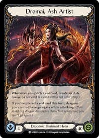 Dromai, Ash Artist // Dromai - Uprising - Flesh and Blood TCG card