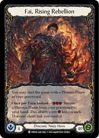 Fai, Rising Rebellion // Fai - Uprising - Flesh and Blood TCG card