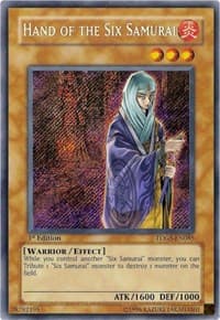 Hand of the Six Samurai - The Duelist Genesis - YuGiOh card