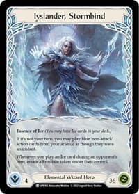 Iyslander, Stormbind // Iyslander - Uprising - Flesh and Blood TCG card