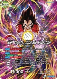 Vegeta // SS4 Vegeta, Ultimate Evolution - Theme Selection: History of Vegeta - Dragon Ball Super: Masters card