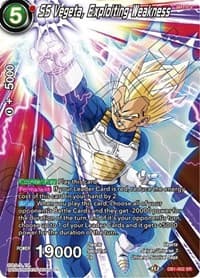 SS Vegeta, Exploiting Weakness - Theme Selection: History of Vegeta - Dragon Ball Super: Masters card