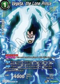 Vegeta, the Lone Prince - Theme Selection: History of Vegeta - Dragon Ball Super: Masters card