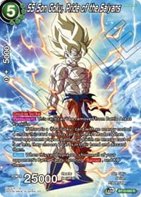 SS Son Goku, Pride of the Saiyans - Theme Selection: History of Son Goku - Dragon Ball Super: Masters card