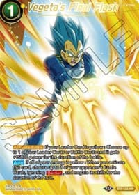 Vegeta's Final Flash - Theme Selection: History of Vegeta - Dragon Ball Super: Masters card