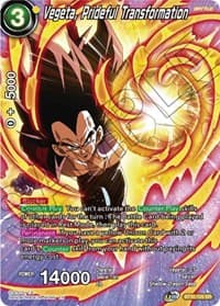 Vegeta, Prideful Transformation - Theme Selection: History of Vegeta - Dragon Ball Super: Masters card