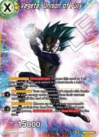 Vegeta, Unison of Fury - Theme Selection: History of Vegeta - Dragon Ball Super: Masters card