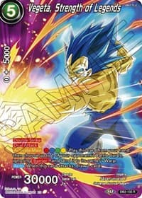 Vegeta, Strength of Legends - Theme Selection: History of Vegeta - Dragon Ball Super: Masters card