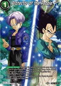 Protector of the People - Theme Selection: History of Vegeta - Dragon Ball Super: Masters card