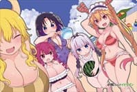 Bushiroad Rubber Mat Collection V2 Vol.293: Miss Kobayashi's Dragon Maid - Bushiroad Playmats - Playmats card