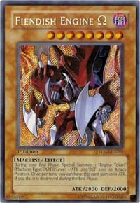 Fiendish Engine Omega - The Duelist Genesis - YuGiOh card