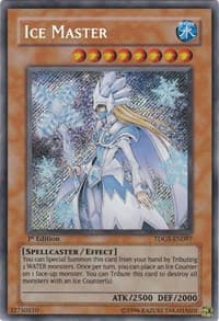 Ice Master - The Duelist Genesis - YuGiOh card