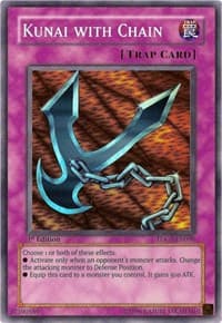 Kunai with Chain - The Duelist Genesis - YuGiOh card