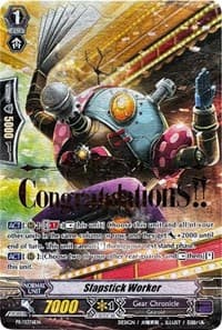 Slapstick Worker (Hot Stamped) - Promo Cards - Cardfight Vanguard card