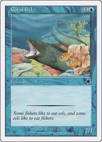 Coral Eel - Starter 1999 - Magic: The Gathering card