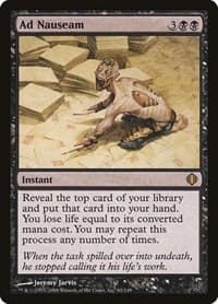 Ad Nauseam - Shards of Alara - Magic: The Gathering card