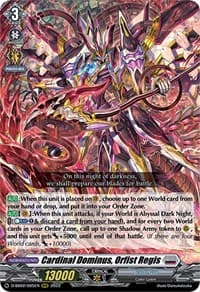 Cardinal Dominus, Orfist Regis - D-SS02: Festival Collection 2022 - Cardfight Vanguard card