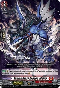 Sealed Blaze Dragon, Idahm - D-SS02: Festival Collection 2022 - Cardfight Vanguard card