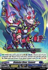 Diabolos Diver, Emmett - D-SS02: Festival Collection 2022 - Cardfight Vanguard card