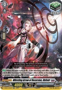 Whistling Arrow of Recursion, Obifold - D-SS02: Festival Collection 2022 - Cardfight Vanguard card