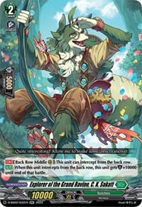 Explorer of the Grand Ravine, C. K. Sakatt - D-SS02: Festival Collection 2022 - Cardfight Vanguard card