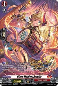 Blaze Maiden, Amelia (SP) - D-SS02: Festival Collection 2022 - Cardfight Vanguard card