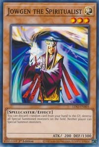 Jowgen the Spiritualist - Legendary Duelists: Season 3 - YuGiOh card