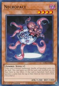 Necroface - Legendary Duelists: Season 3 - YuGiOh card