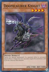 Doomcaliber Knight - Legendary Duelists: Season 3 - YuGiOh card