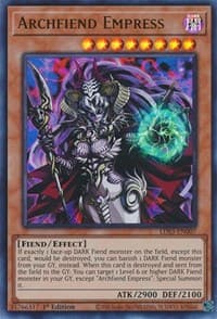 Archfiend Empress - Legendary Duelists: Season 3 - YuGiOh card