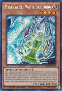 Mystical Elf White Lightning - Legendary Duelists: Season 3 - YuGiOh card