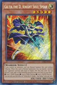 Giltia the D. Knight Soul Spear - Legendary Duelists: Season 3 - YuGiOh card