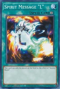 Spirit Message "L" - Legendary Duelists: Season 3 - YuGiOh card